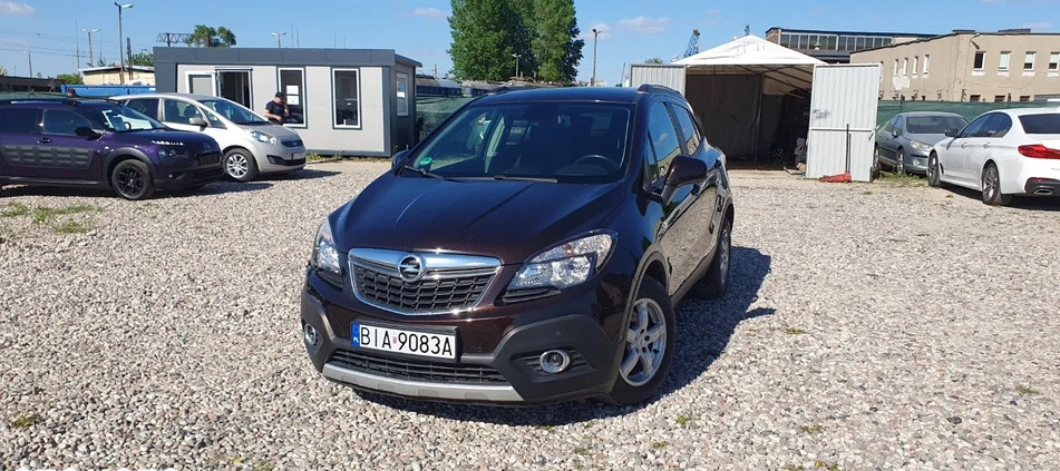 Opel Mokka cena 44900 przebieg: 122000, rok produkcji 2015 z Pieniężno małe 667